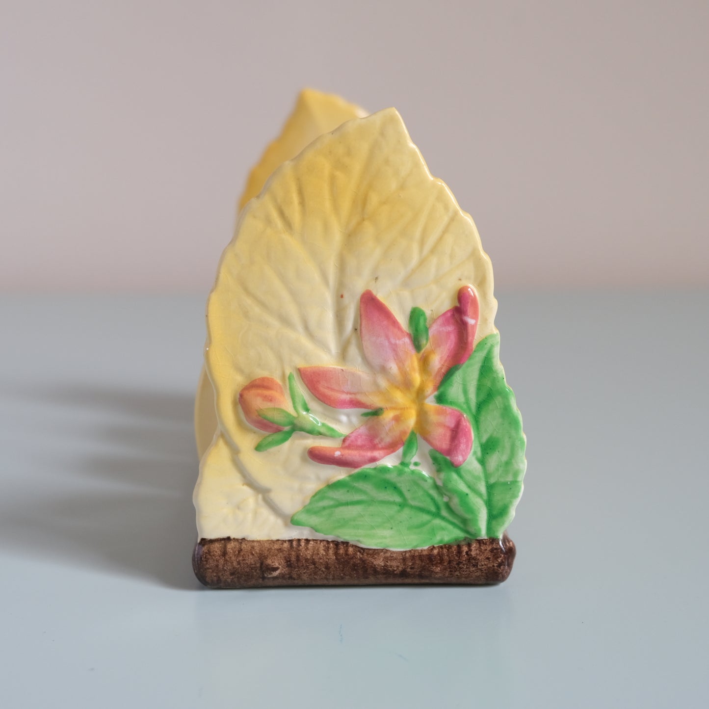 Vintage Carlton Ware Apple Blossom Toast Rack -Yellow-