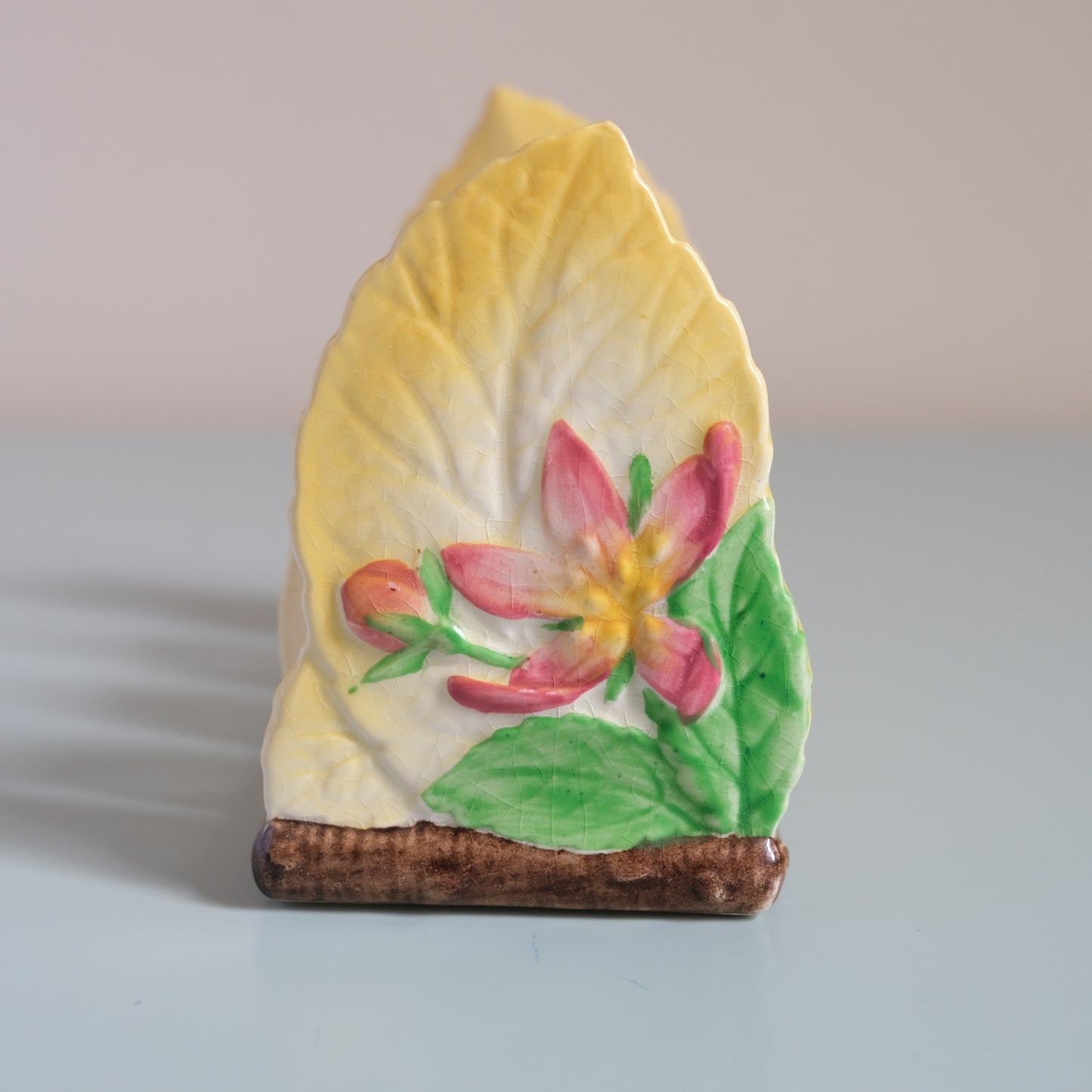 Vintage Carlton Ware Apple Blossom Toast Rack -Yellow-