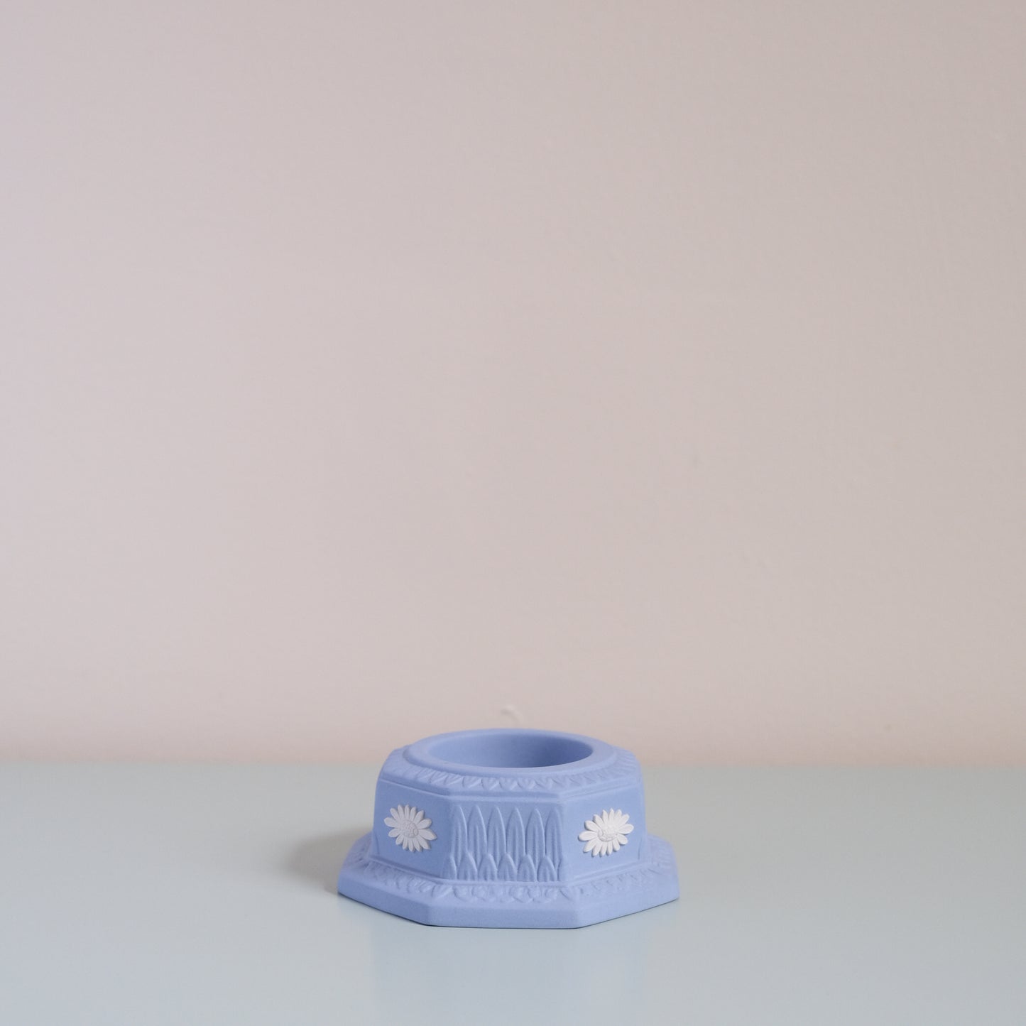 Vintage Wedgwood Jasperware Tea Light Candle Holder