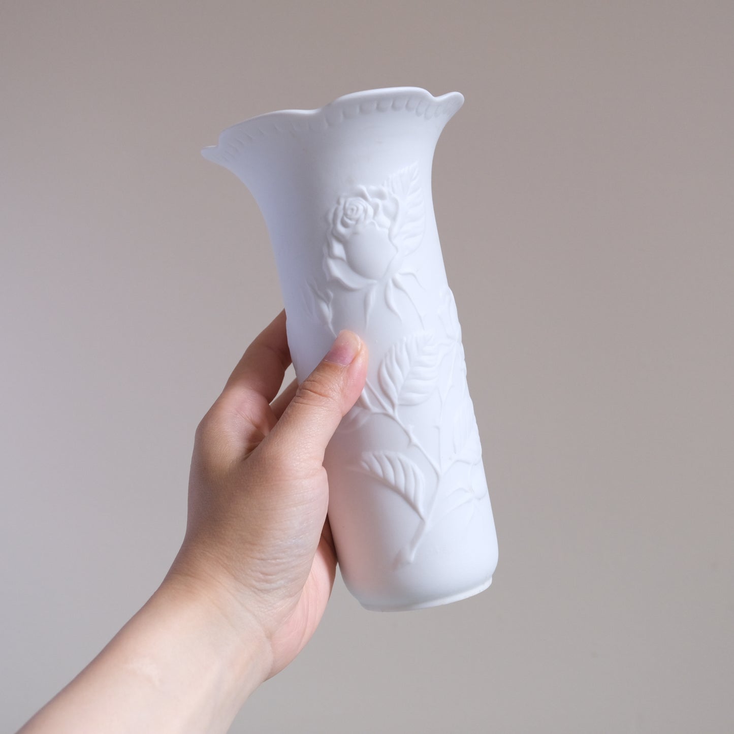 Vintage KAISER Germany Rose Vase