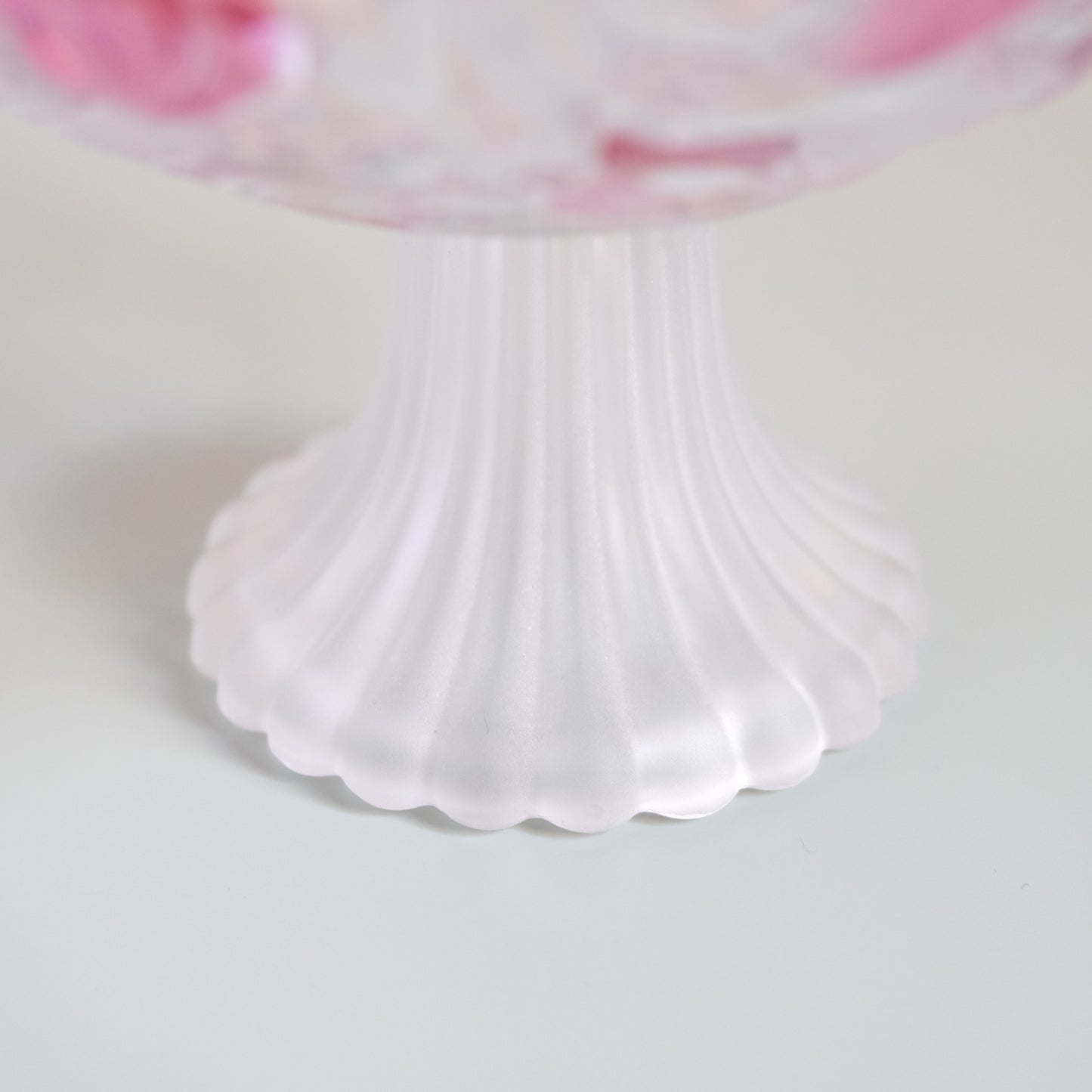 Vintage WALTHER GLAS Rose Dessert Bowl