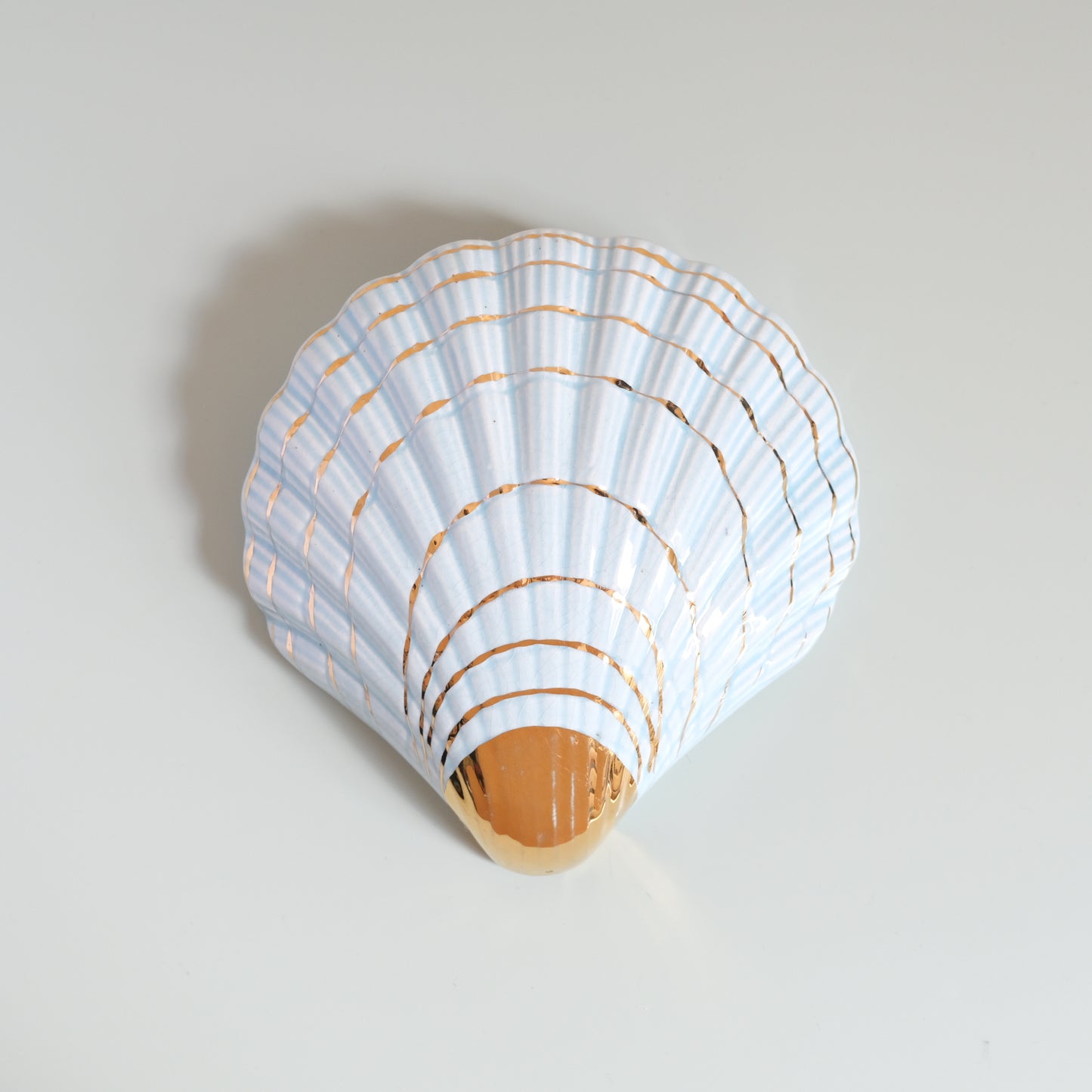 Vintage Shell Wall Pocket Vase