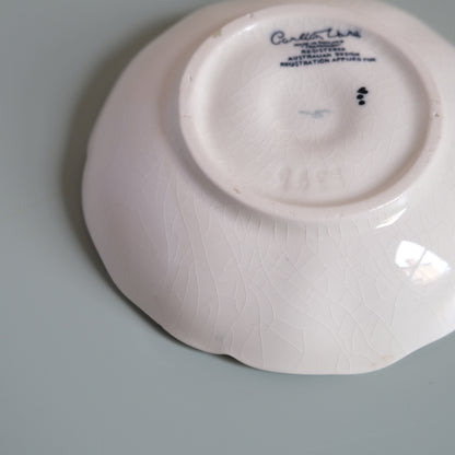 Vintage Carlton Ware Pink Buttercup Jam Dish