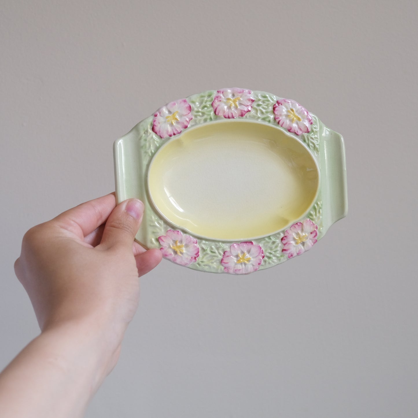 Vintage Beswick Floral Trinket Dish