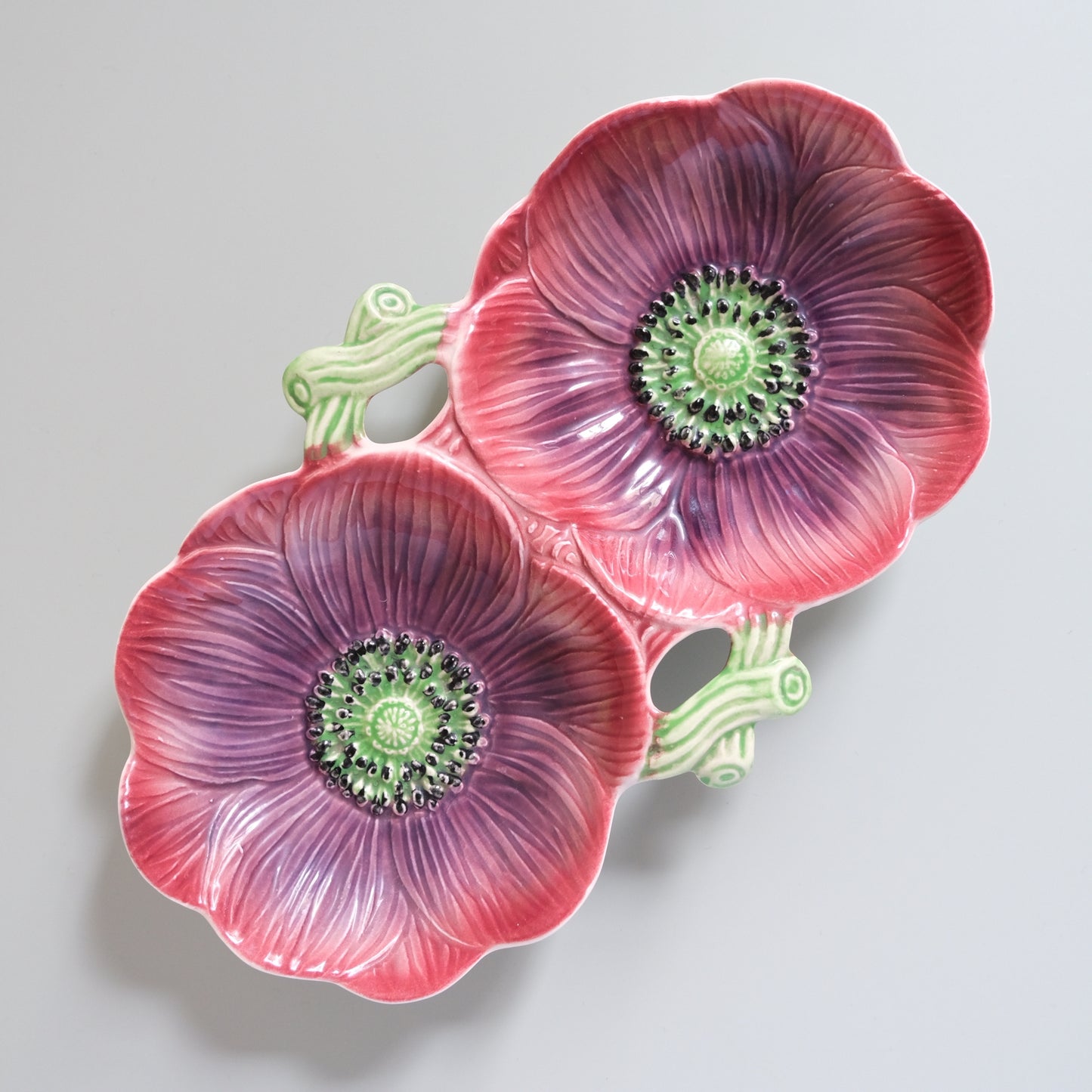 Vintage Shorter and Son Double Anemone Plate