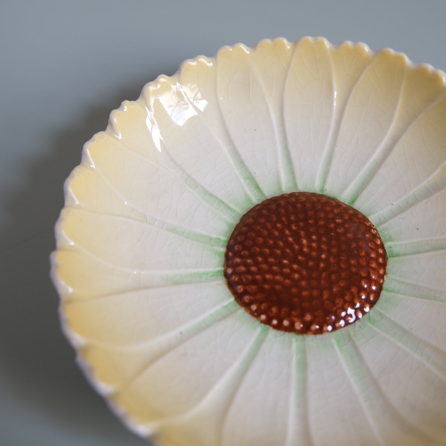 Vintage Carlton Ware Yellow Daisy Jam Dish
