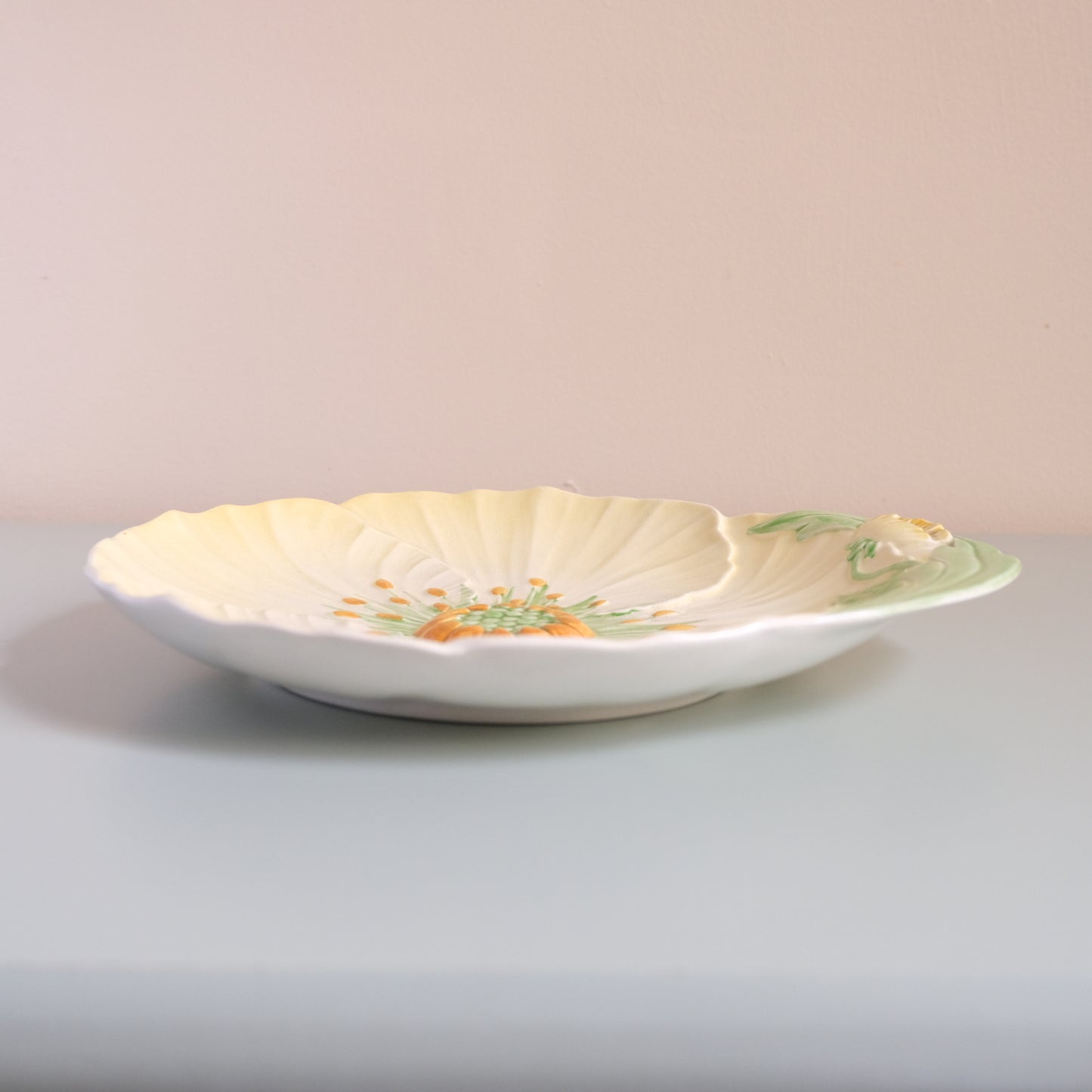 Vintage Carlton Ware Yellow Buttercup Plate