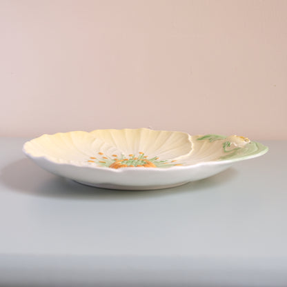 Vintage Carlton Ware Yellow Buttercup Plate