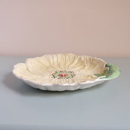 Vintage Carlton Ware Yellow Poppy Plate