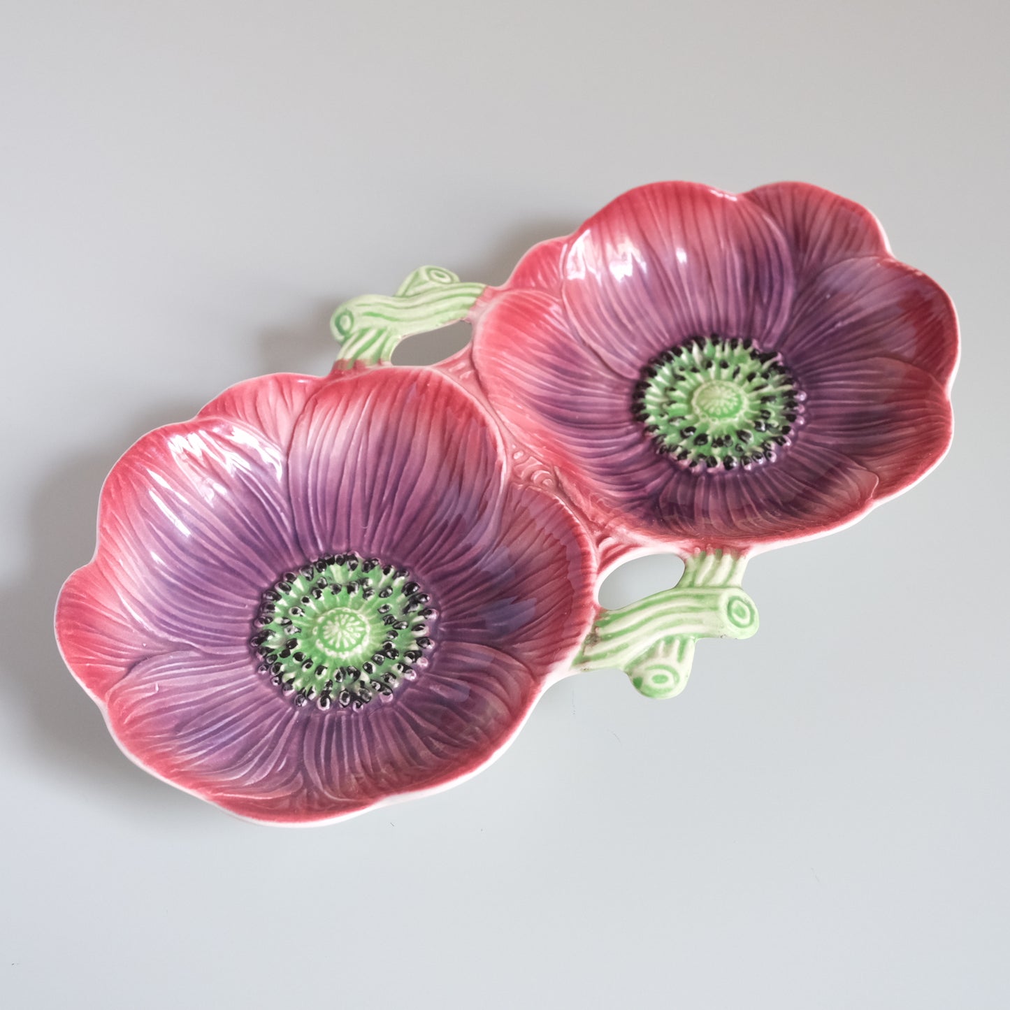 Vintage Shorter and Son Double Anemone Plate