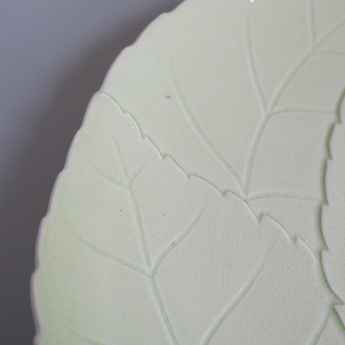 Vintage Carlton Ware Floral Leaf Plate