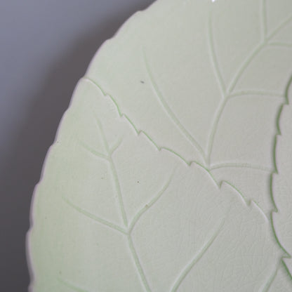 Vintage Carlton Ware Floral Leaf Plate