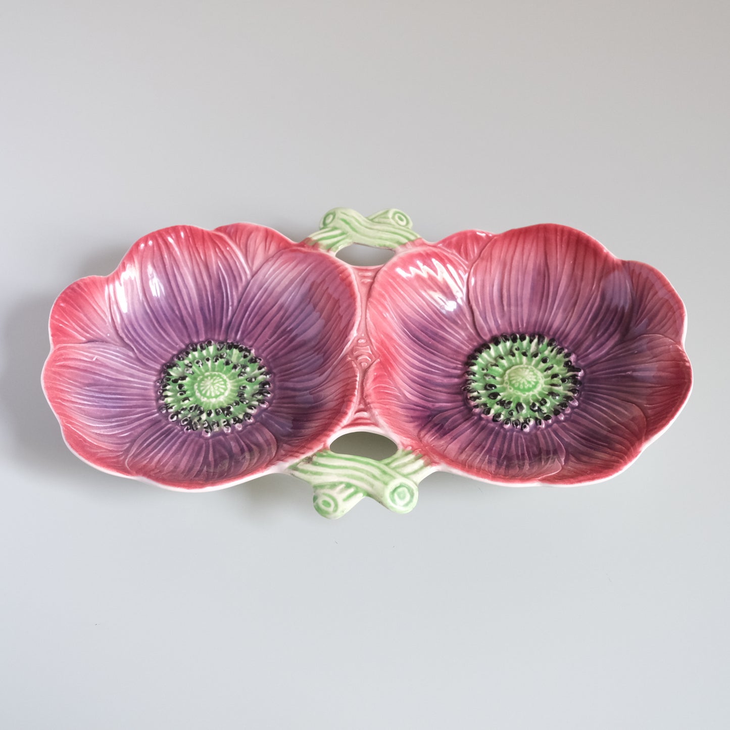 Vintage Shorter and Son Double Anemone Plate