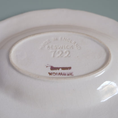 Vintage Beswick Floral Trinket Dish