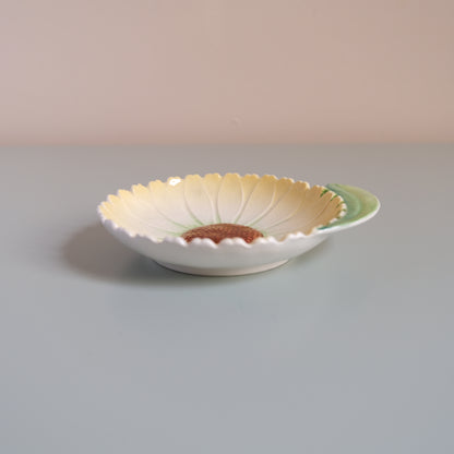 Vintage Carlton Ware Yellow Daisy Jam Dish