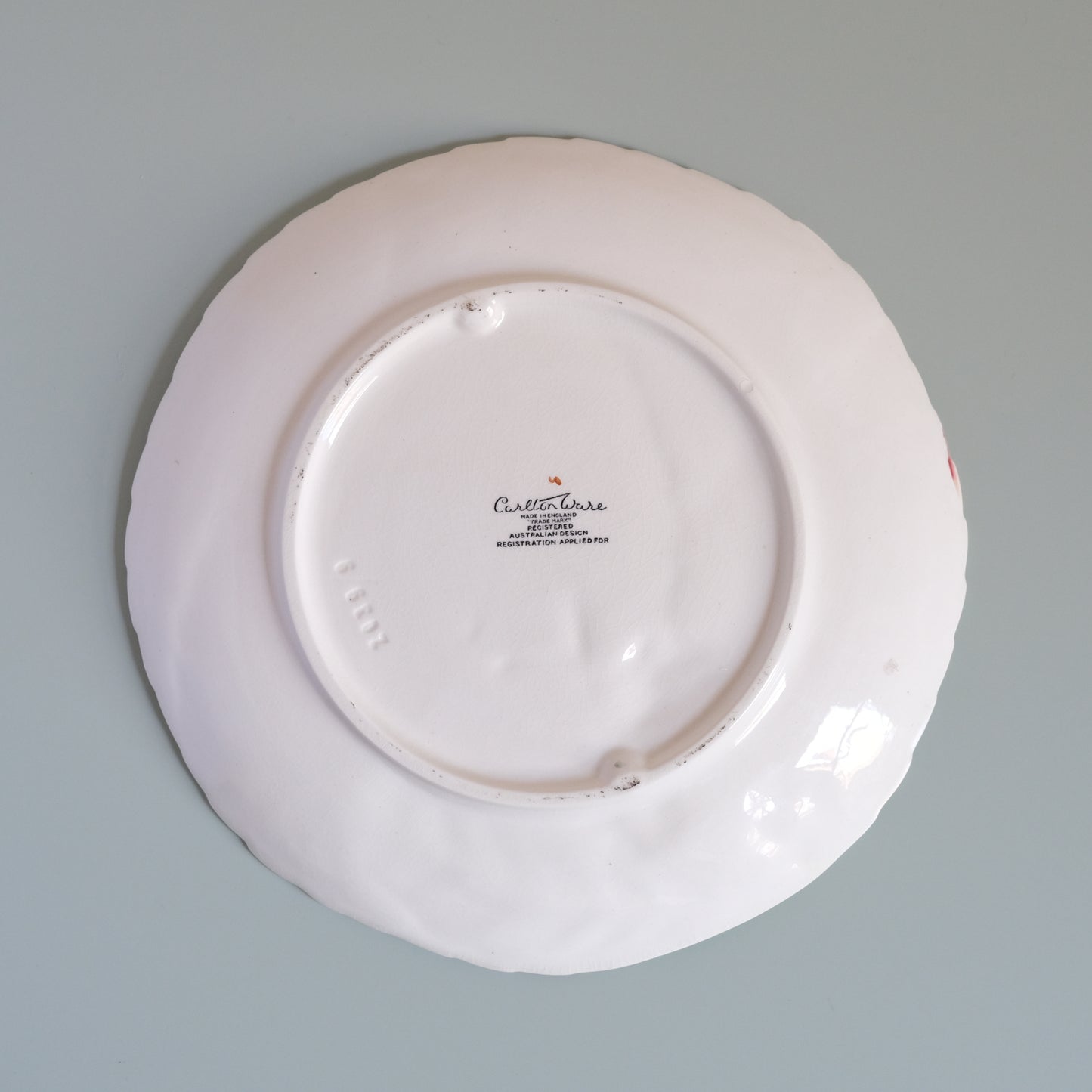 Vintage Carlton Ware Floral Leaf Plate