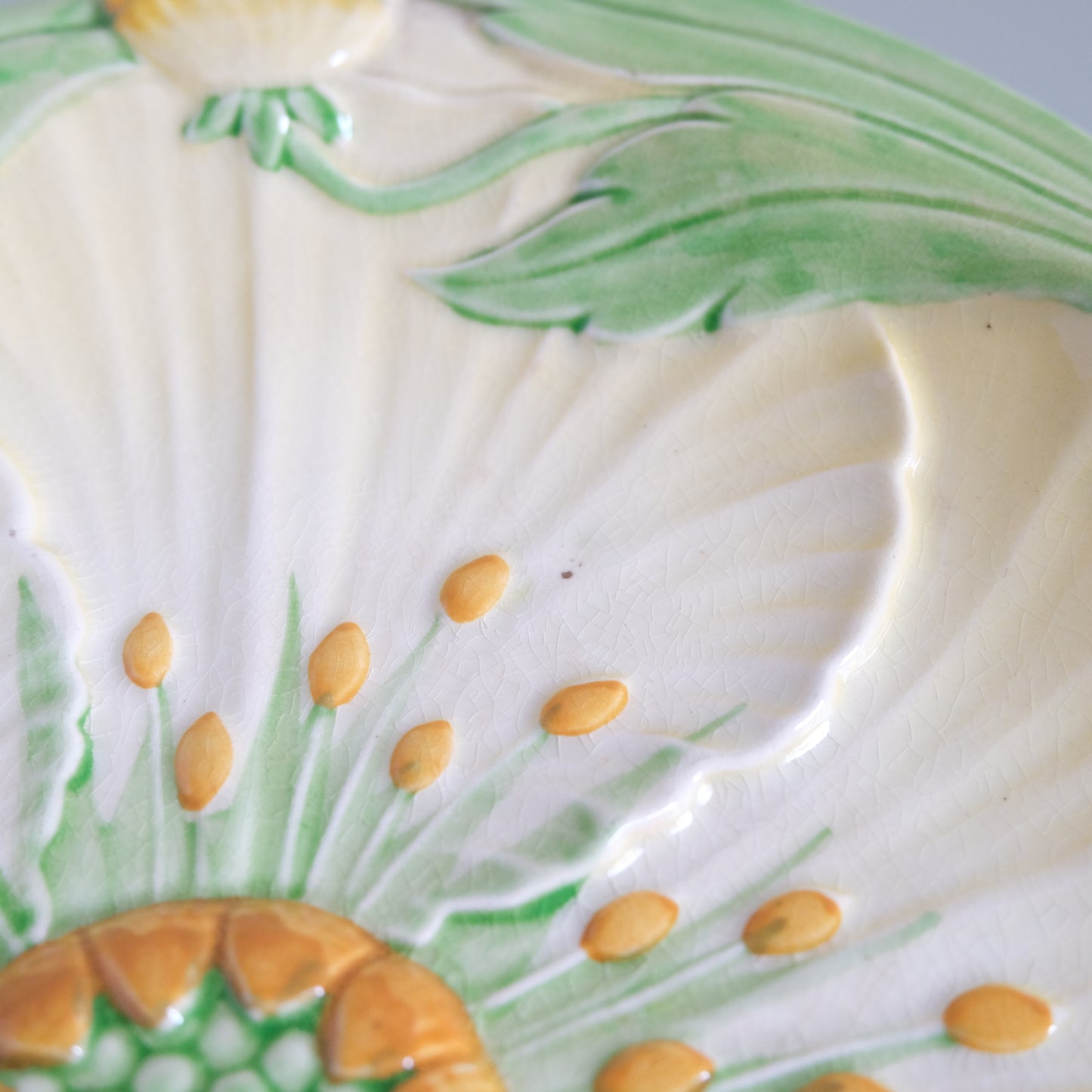 Vintage Carlton Ware Yellow Buttercup Plate