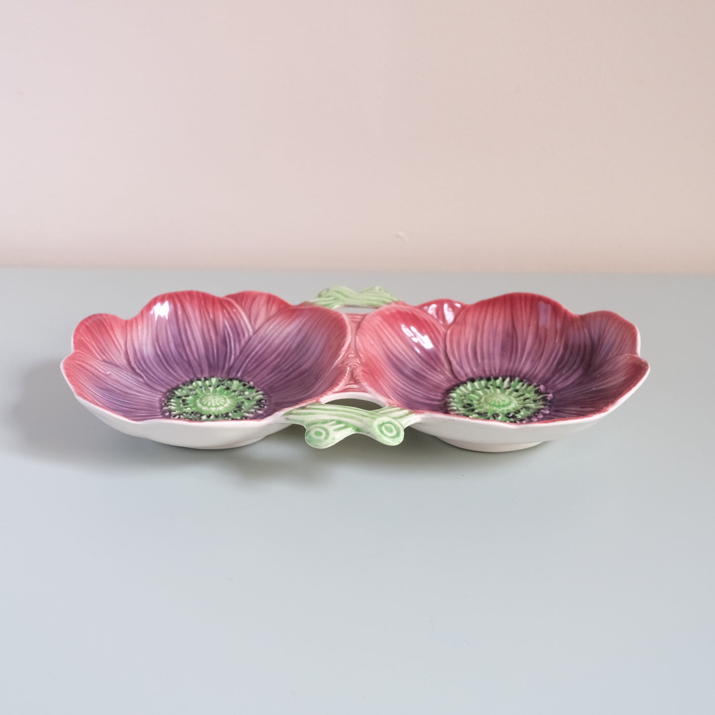 Vintage Shorter and Son Double Anemone Plate