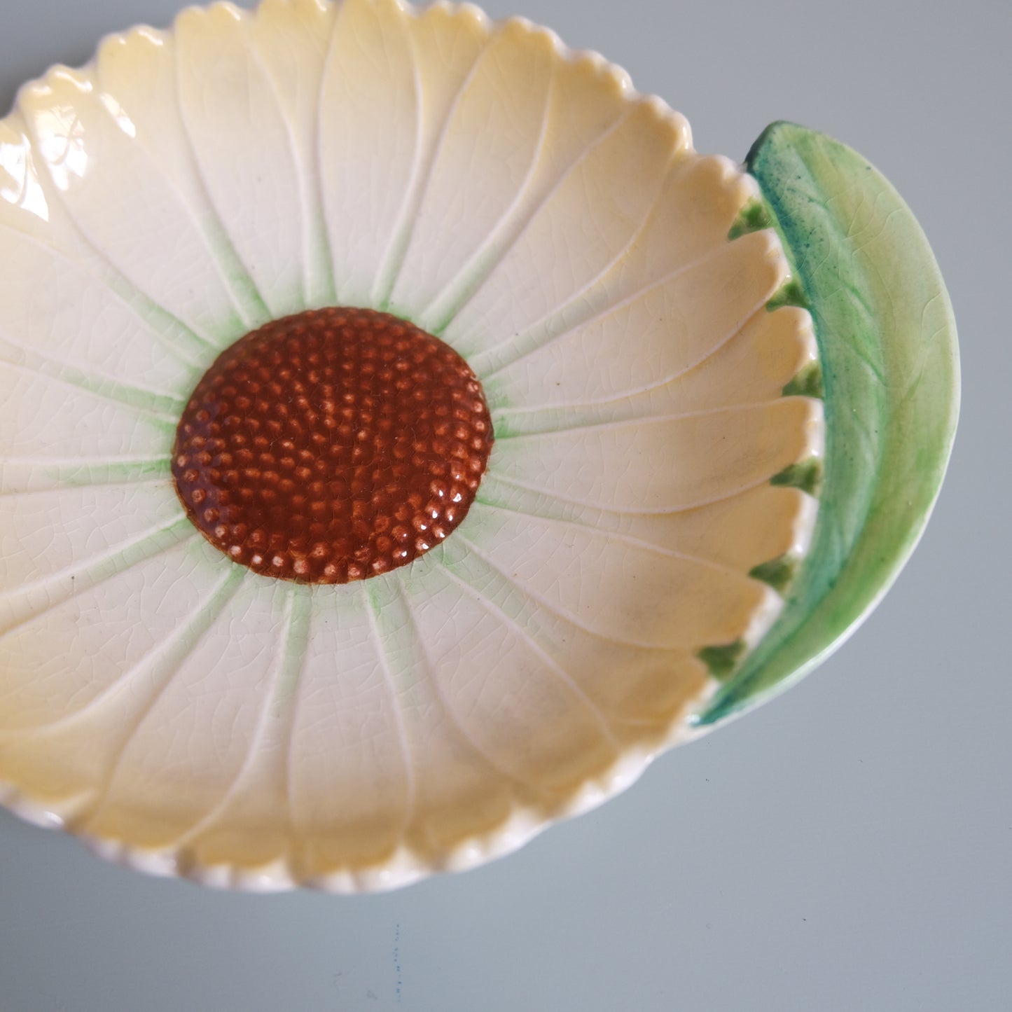 Vintage Carlton Ware Yellow Daisy Jam Dish