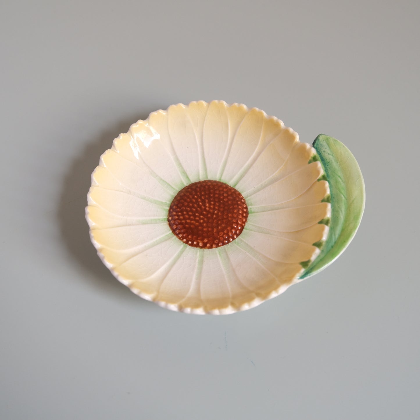 Vintage Carlton Ware Yellow Daisy Jam Dish