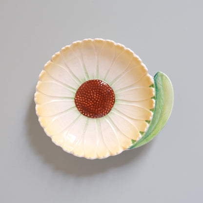 Vintage Carlton Ware Yellow Daisy Jam Dish