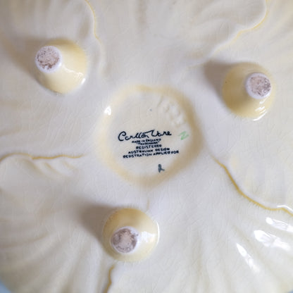 Vintage Carlton Ware Yellow Buttercup Bowl