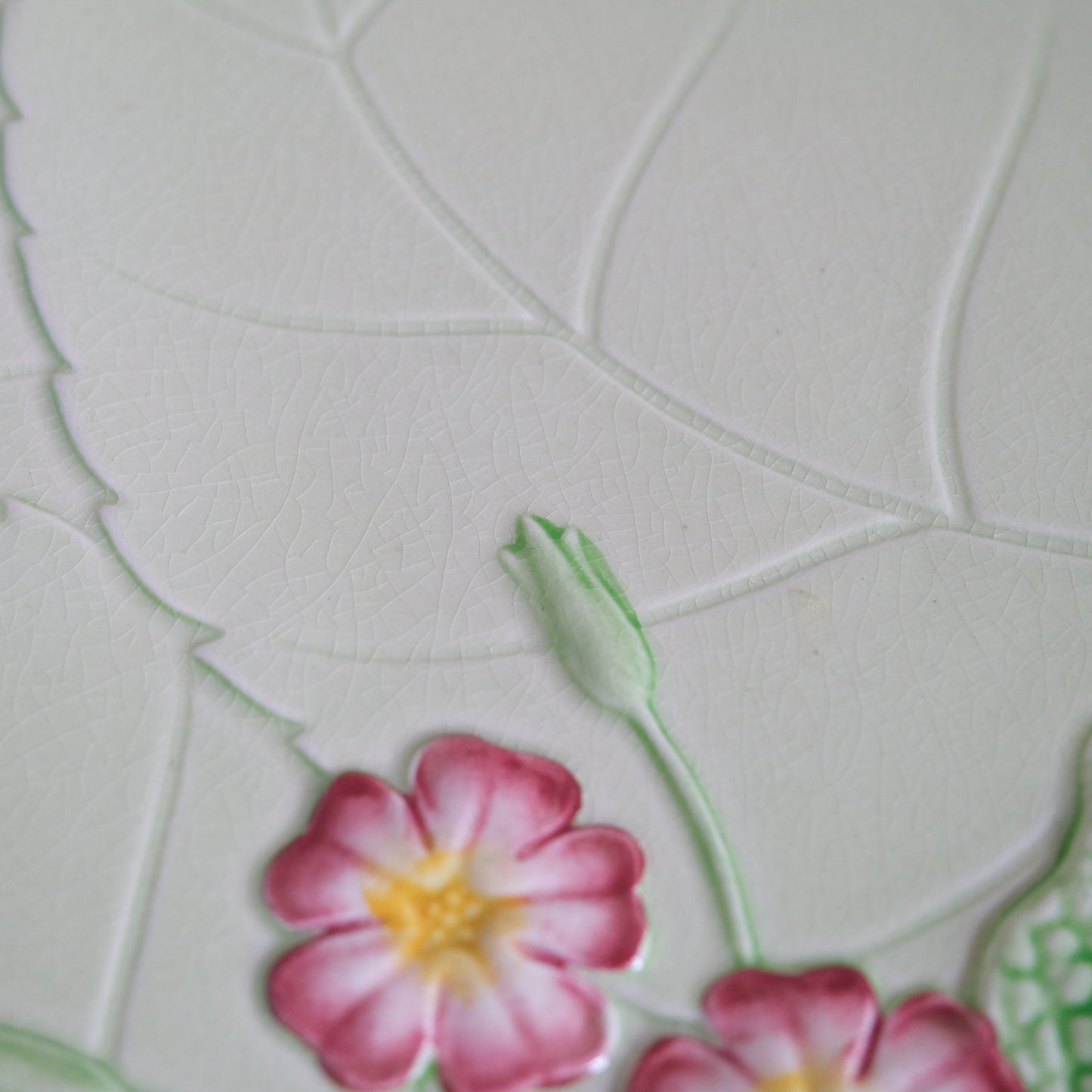 Vintage Carlton Ware Floral Leaf Plate