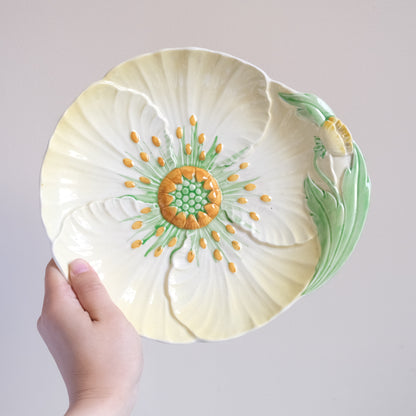 Vintage Carlton Ware Yellow Buttercup Plate