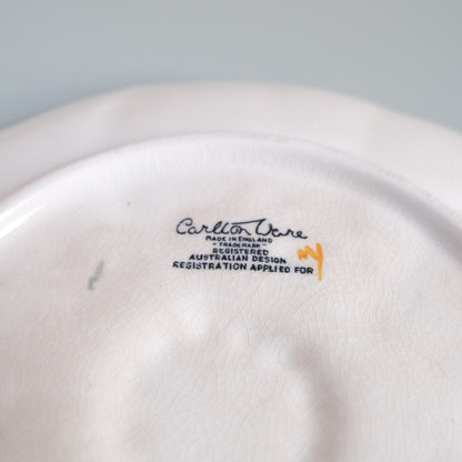 Vintage Carlton Ware Yellow Buttercup Plate