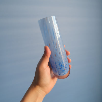 Vintage Caithness shinny blue vase