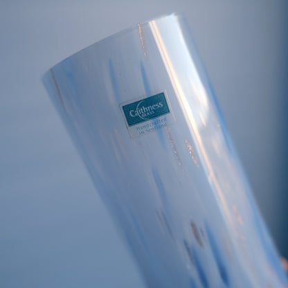 Vintage Caithness shinny blue vase