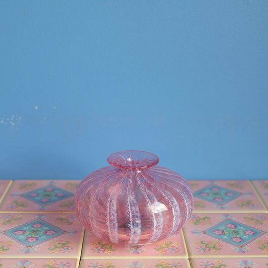 Vintage Phoenician pink vase