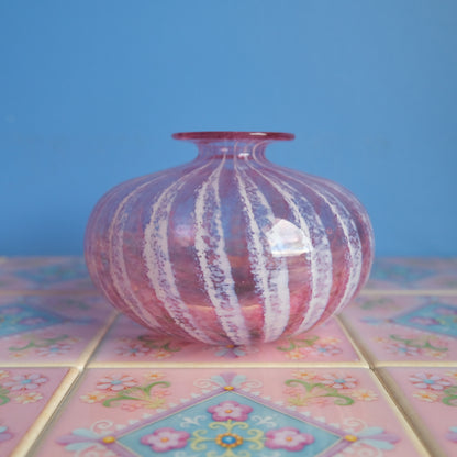 Vintage Phoenician pink vase
