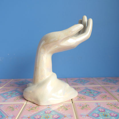 Vintage F.S. Faianta Sighisoara hand vase