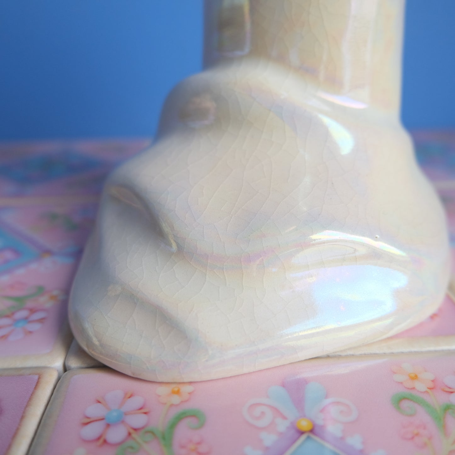 Vintage F.S. Faianta Sighisoara hand vase