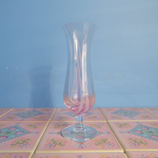 Vintage Caithness pink slim vase