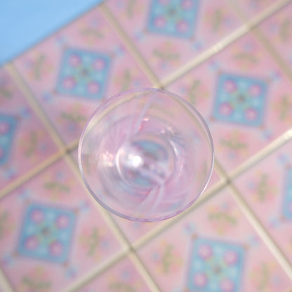 Vintage Caithness pink slim vase