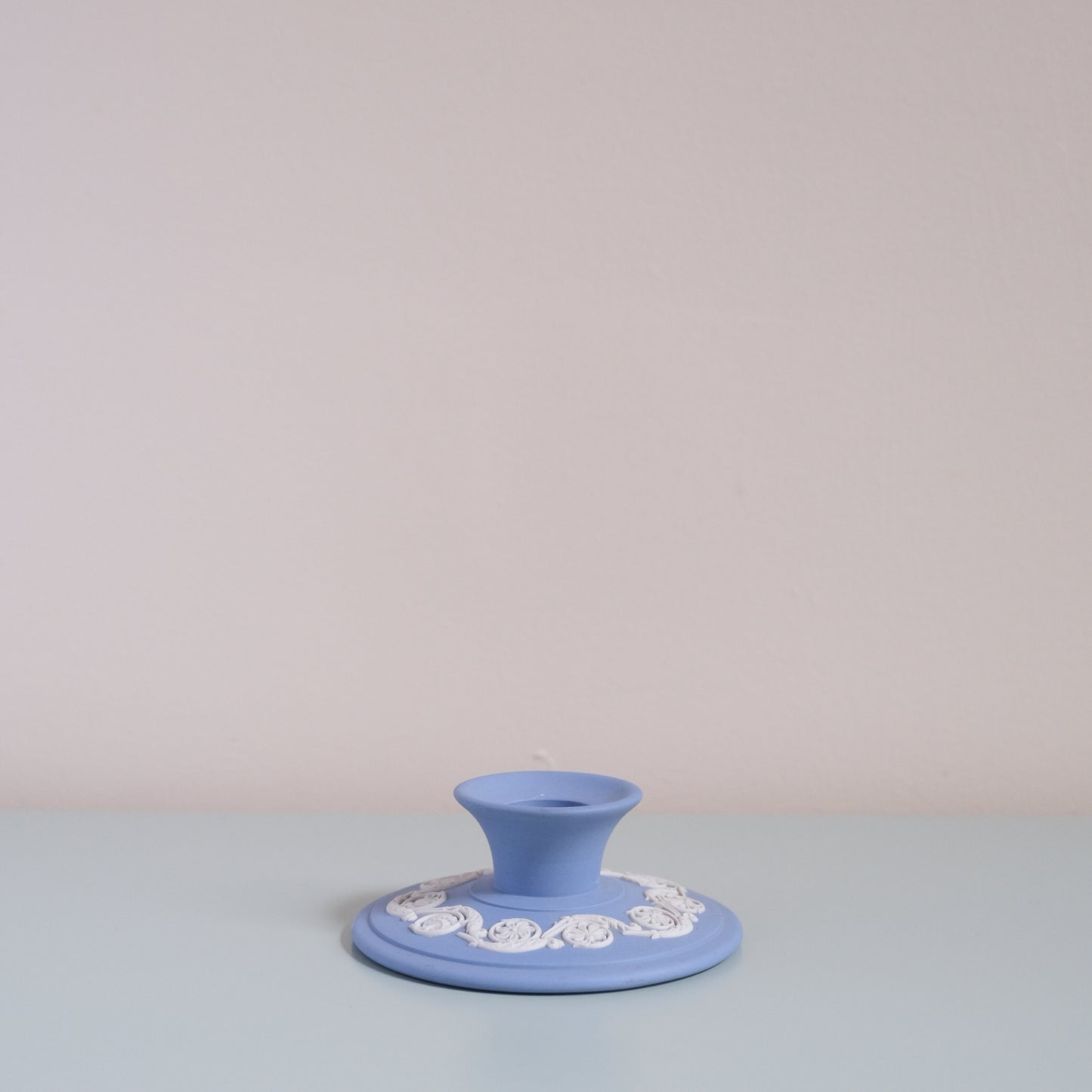 Vintage Wedgwood Jasperware Candlestick Holder