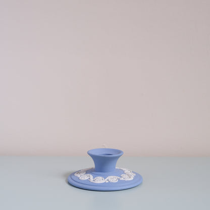 Vintage Wedgwood Jasperware Candlestick Holder