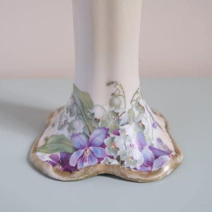 Vintage Pair Of Vioret Candle Holders