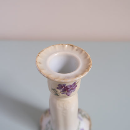 Vintage Pair Of Vioret Candle Holders