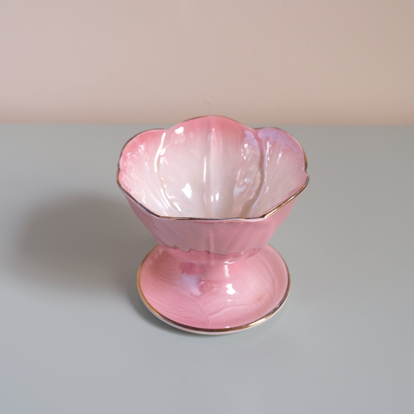 Vintage MALING Lustreware Dessert Bowl