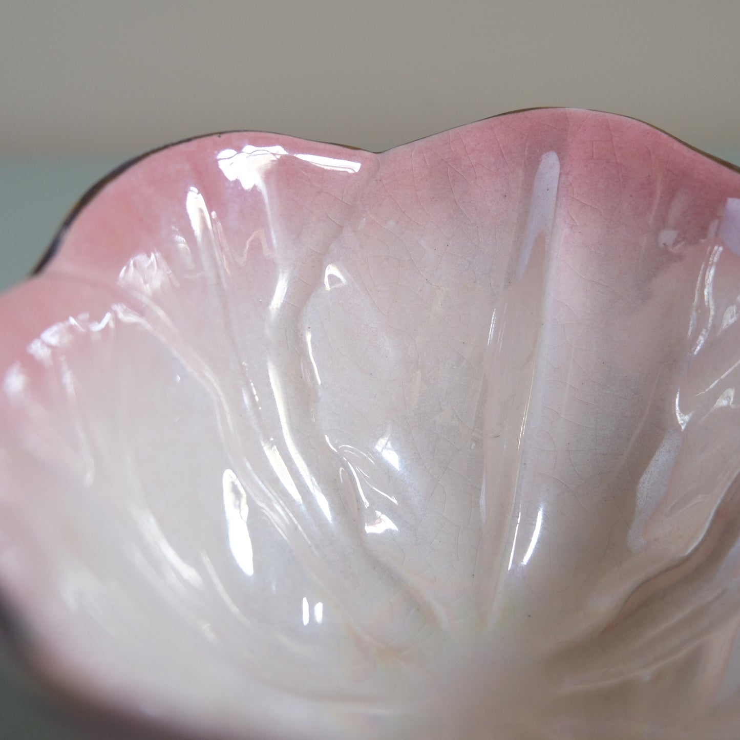 Vintage MALING Lustreware Dessert Bowl