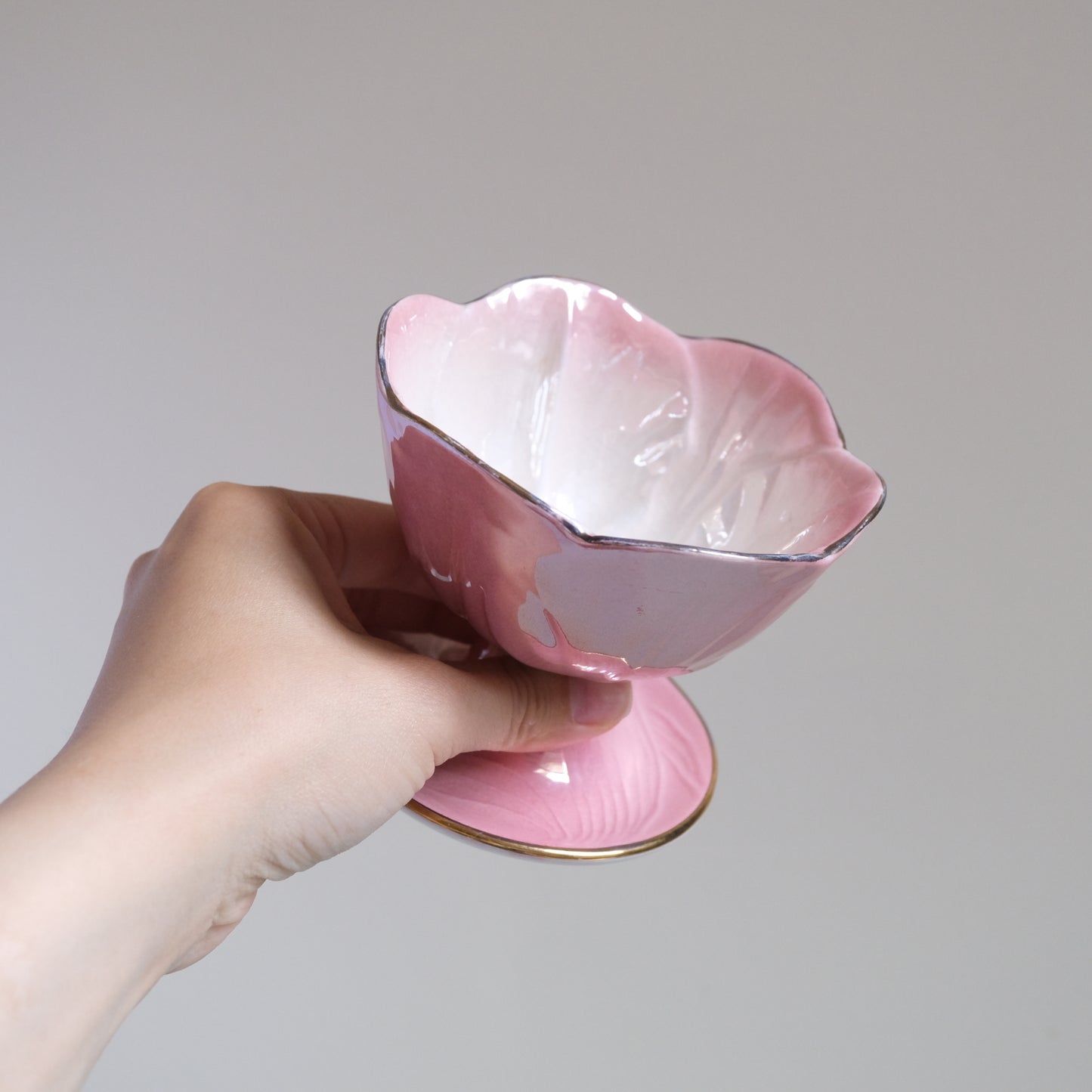Vintage MALING Lustreware Dessert Bowl