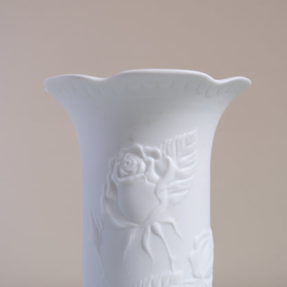 Vintage KAISER Germany Rose Vase