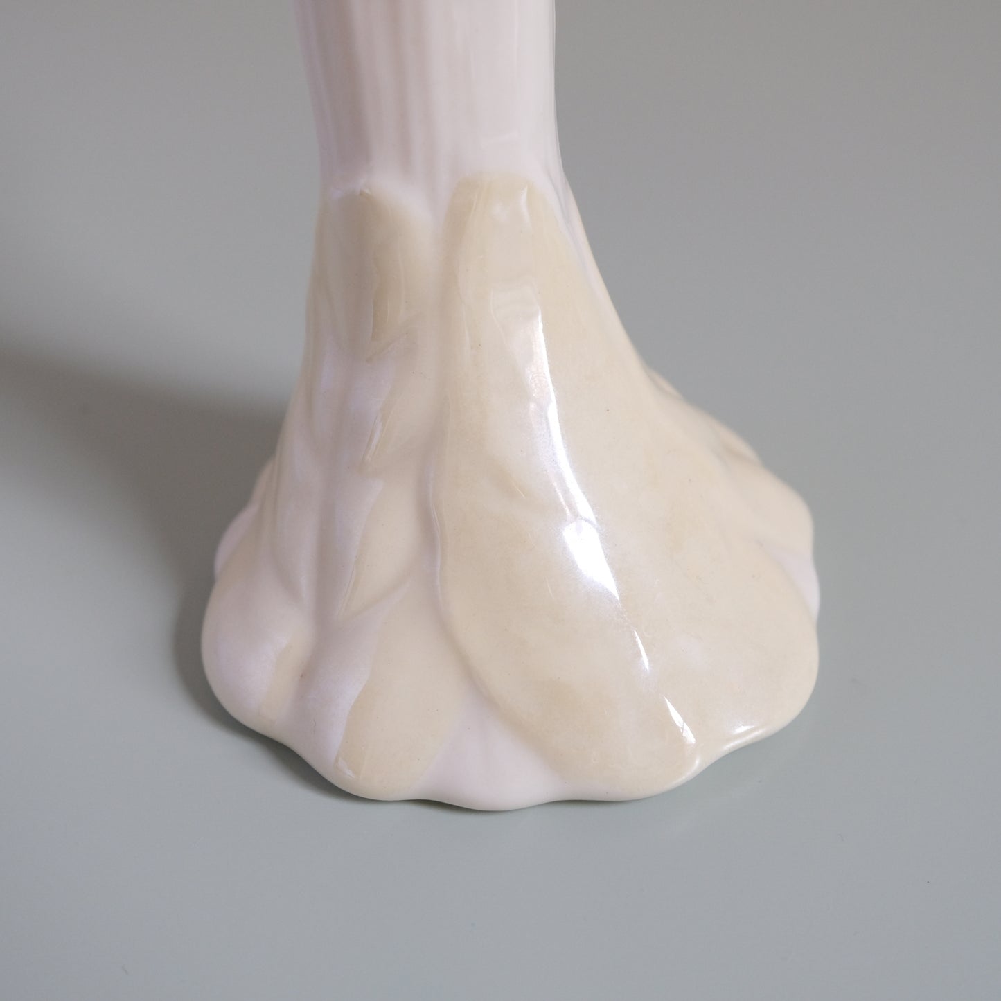 Vintage BELLEEK Jack-in-the-Pulpit Vase