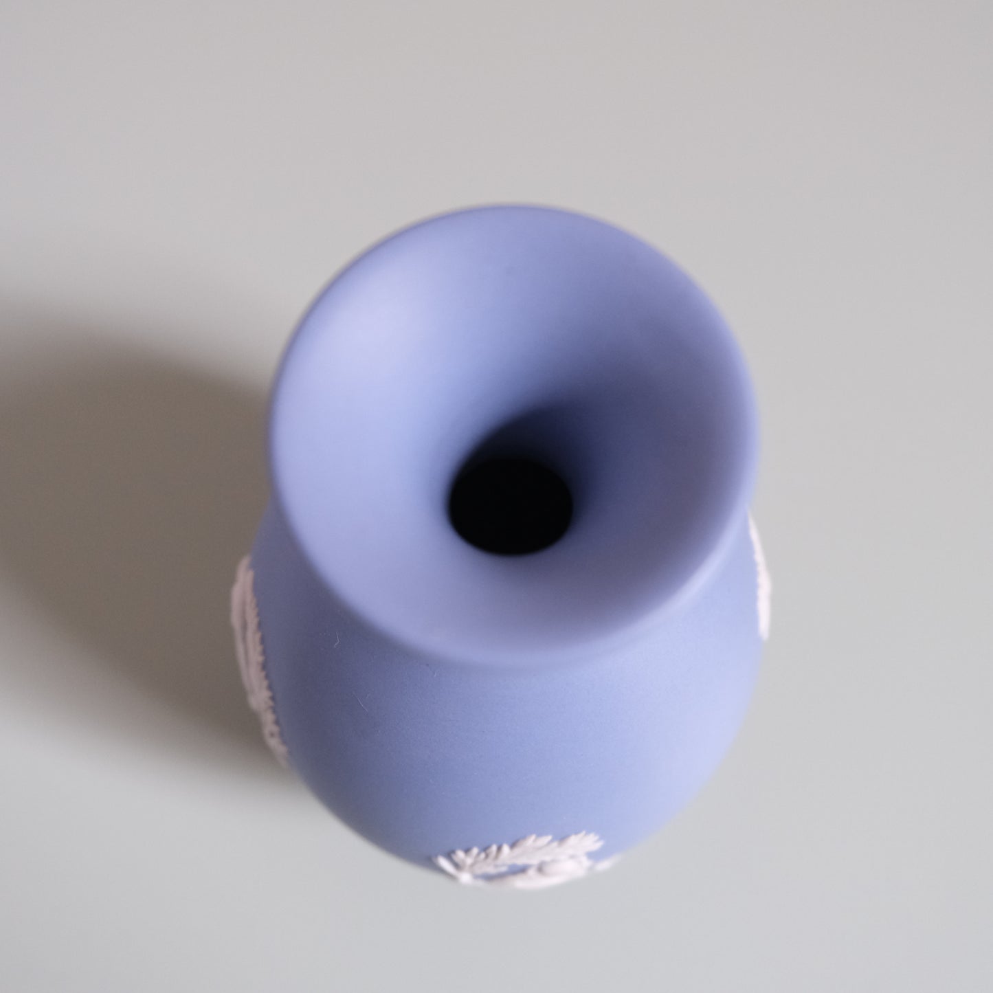 Vintage Wedgwood Jasperware Blue Posy Vase