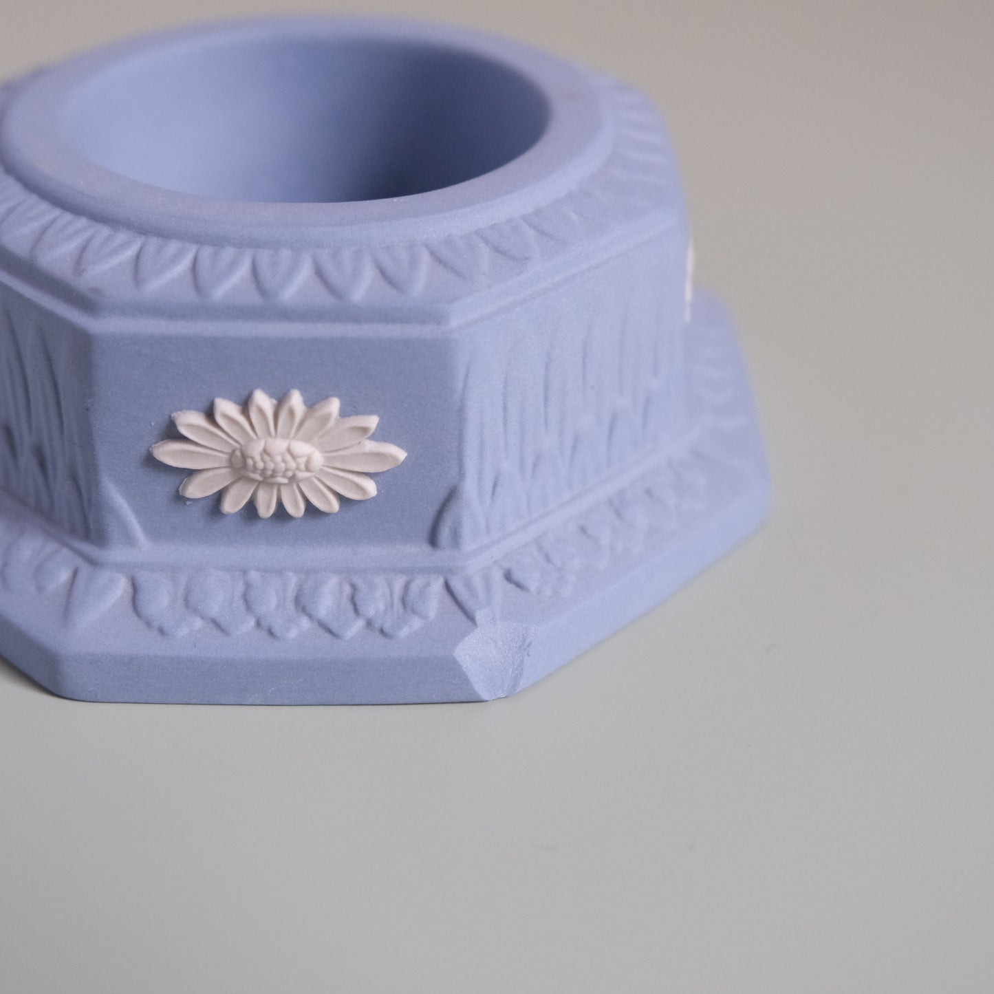 Vintage Wedgwood Jasperware Tea Light Candle Holder