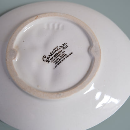 Vintage Carlton Ware Magnolia Trinket Dish - Pink