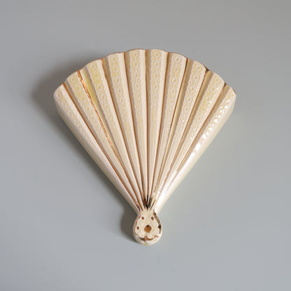 Vintage Fan Shaped Wall Pocket Vase